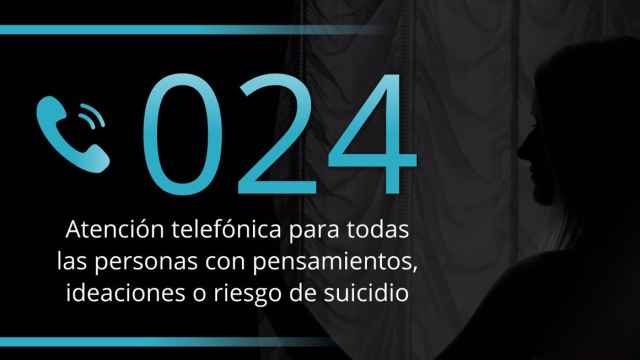 024, el teléfono contra el suicidio estará activo antes del 10 de mayo. EP