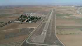 Una vista aérea del aeródromo de Ocaña.