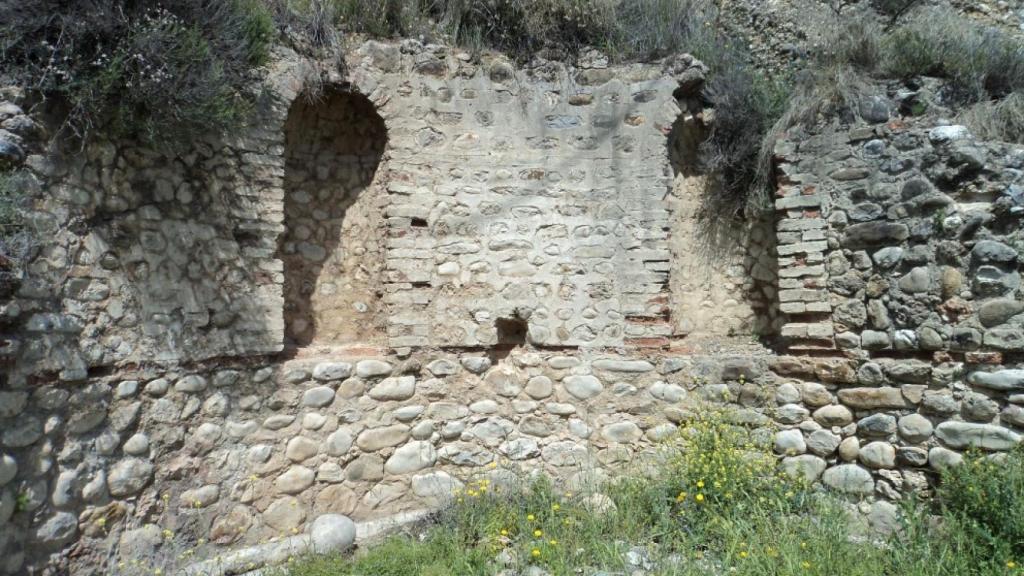 En Álora se levantaron estas termas en época romana.