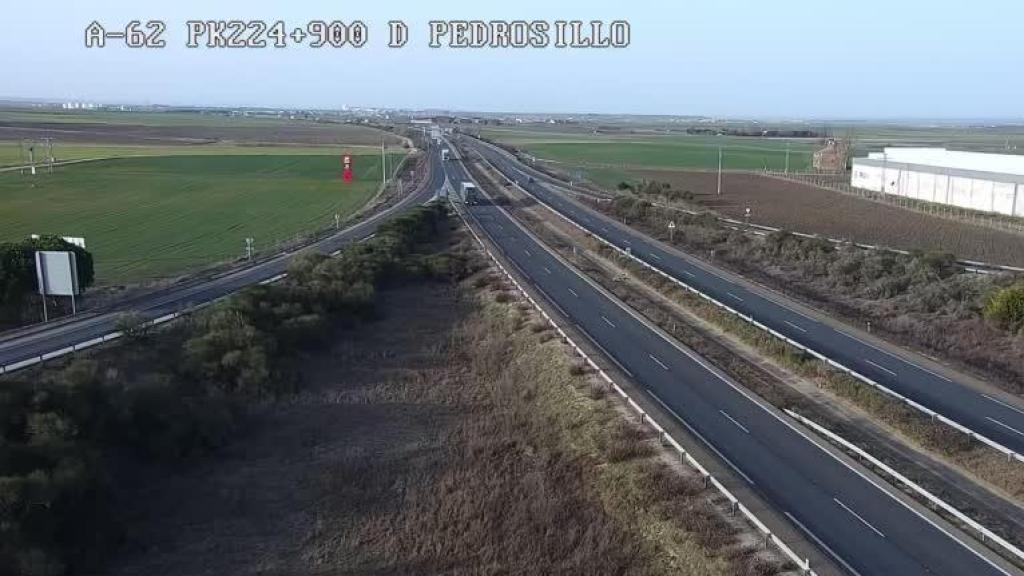 A-62 a su paso por Pedrosillo El Ralo