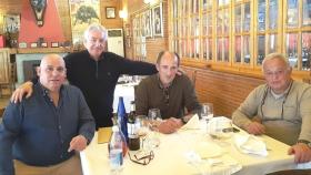 Santos García Catalán disfruta de un buen banquete en 'El Cossío' de Mojados