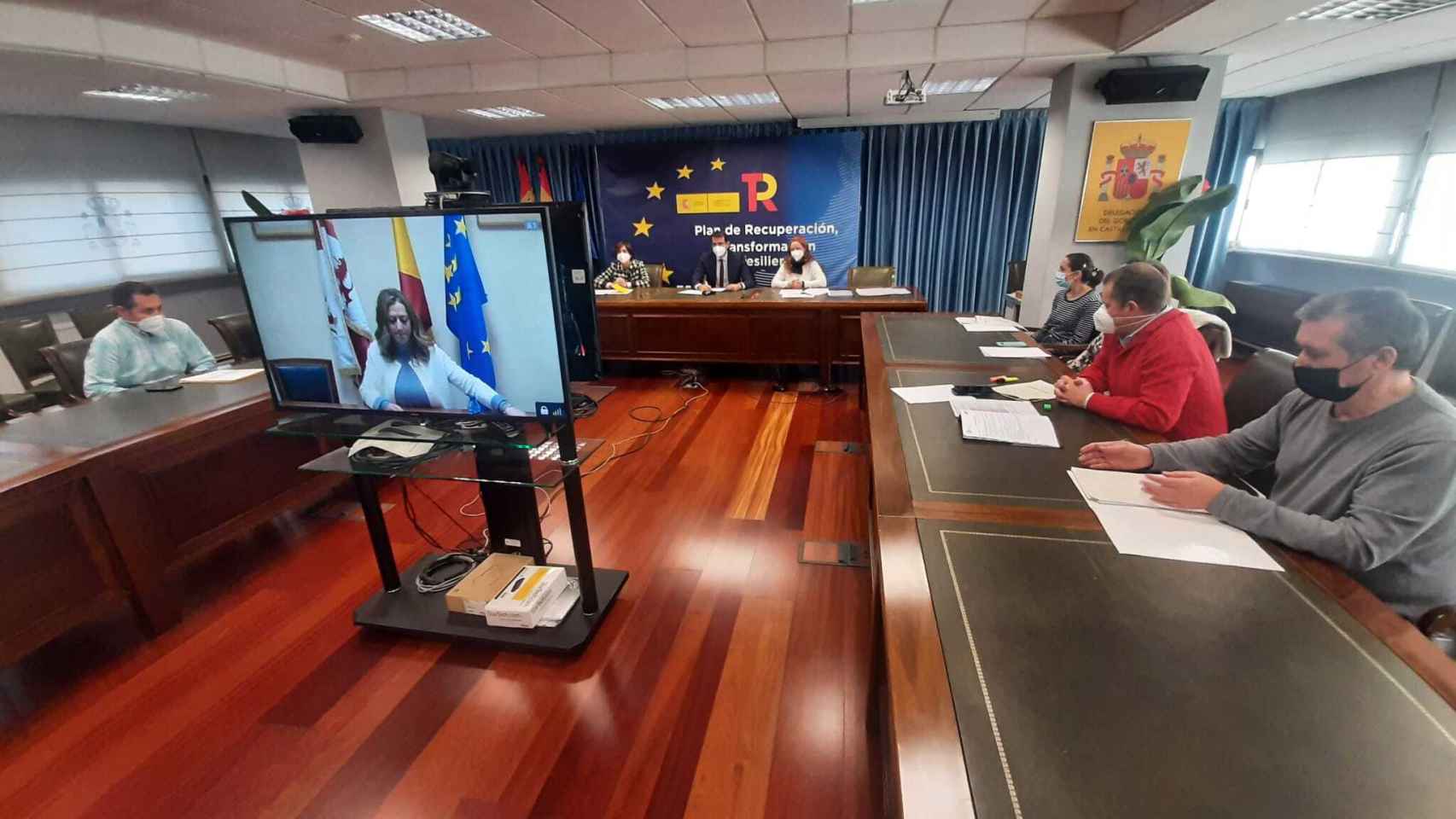 Reunión telemática para preparar el operativo de los exámenes de oposiciones del próximo sábado