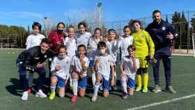 El Alevín femenino del Zaragoza CFF