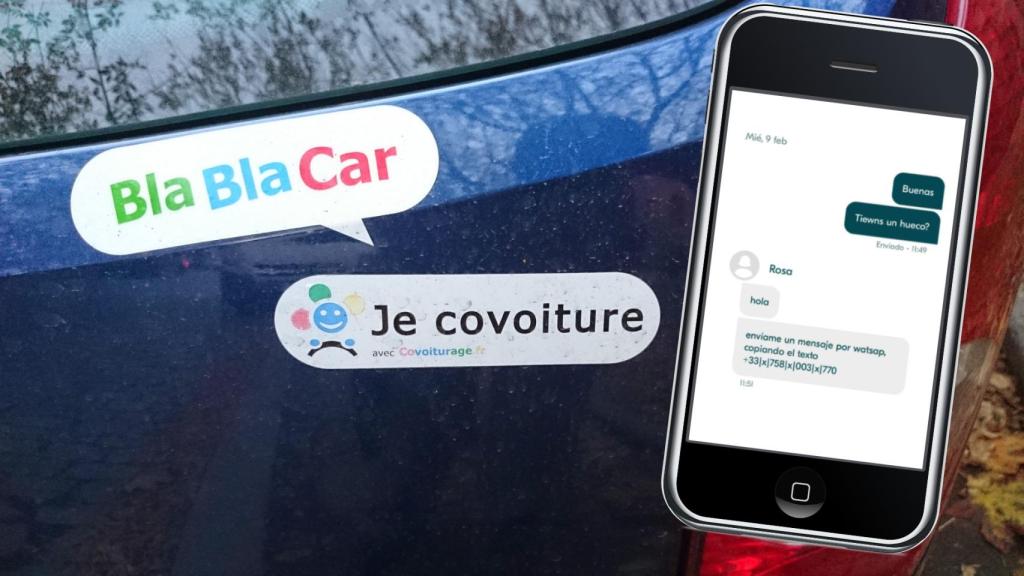 El último timo que circula por BlaBlacar: querer viajar barato te saldrá caro.