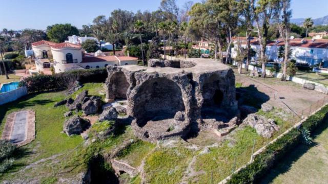 Las termas de las Bóvedas en Marbella siguen siendo imponentes.