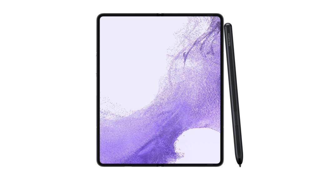 Galaxy Z Fold 4 de Apple Lab con S-Pen