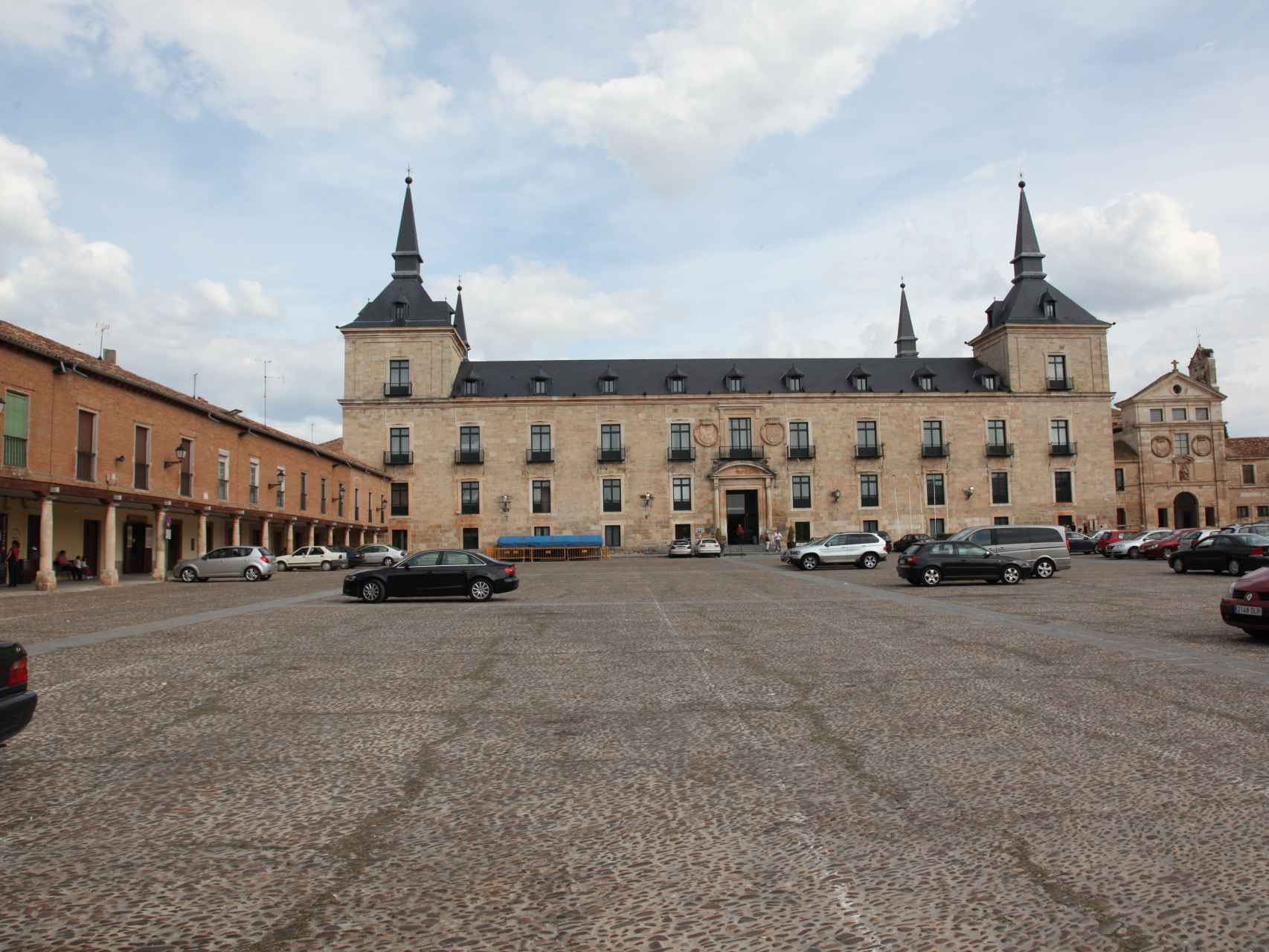 Palacio ducal de Lerma (Burgos), que empezó a construirse en 1601 por encargo de Francisco de Sandoval y Rojas