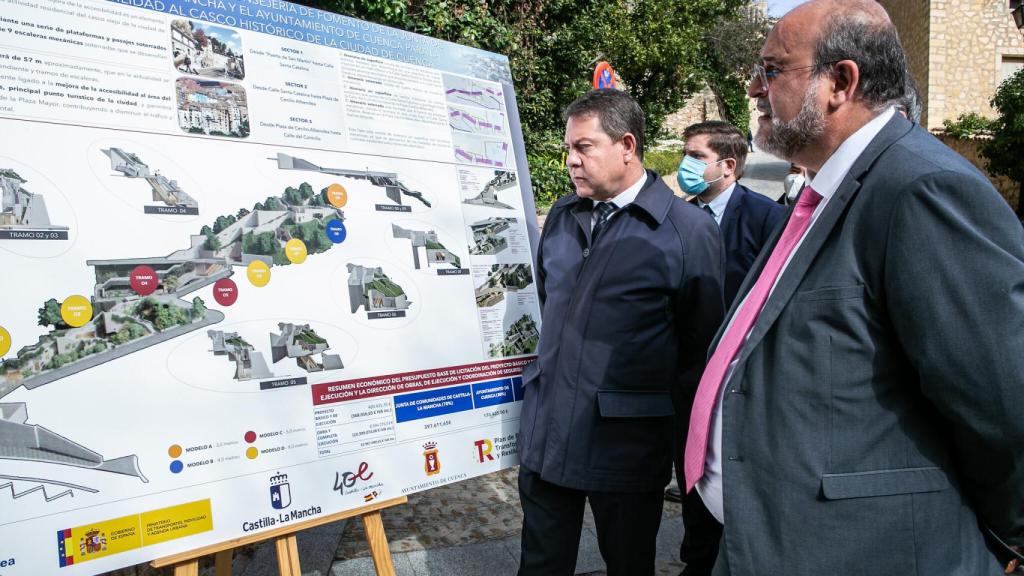 Presentación del proyectos de los remontes mecánicos al casco antiguo de Cuenca