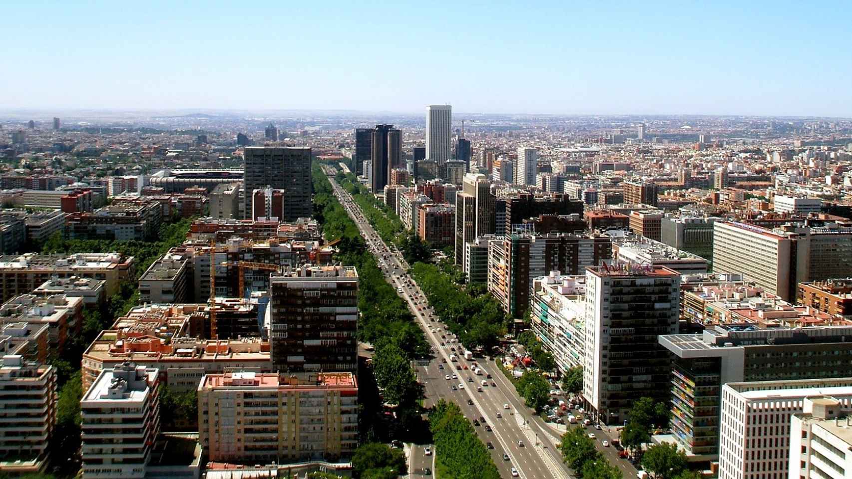 Vista de Madrid.