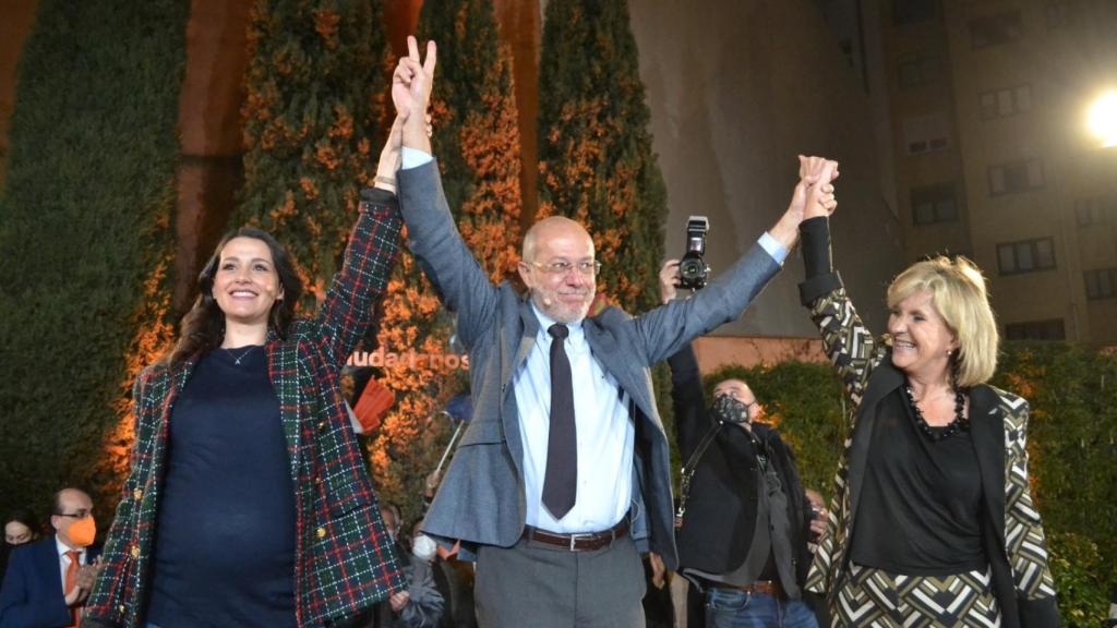 Inés Arrimadas arropa a Francisco Igea en el cierre de campaña electoral