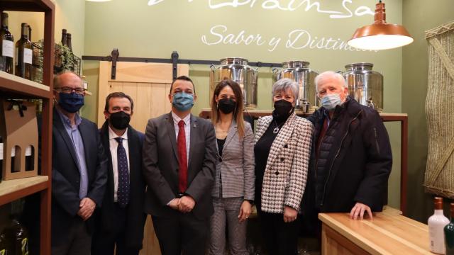 Visita oficial del consejero de Agricultura de Castilla-La Mancha, Francisco Martínez Arroyo