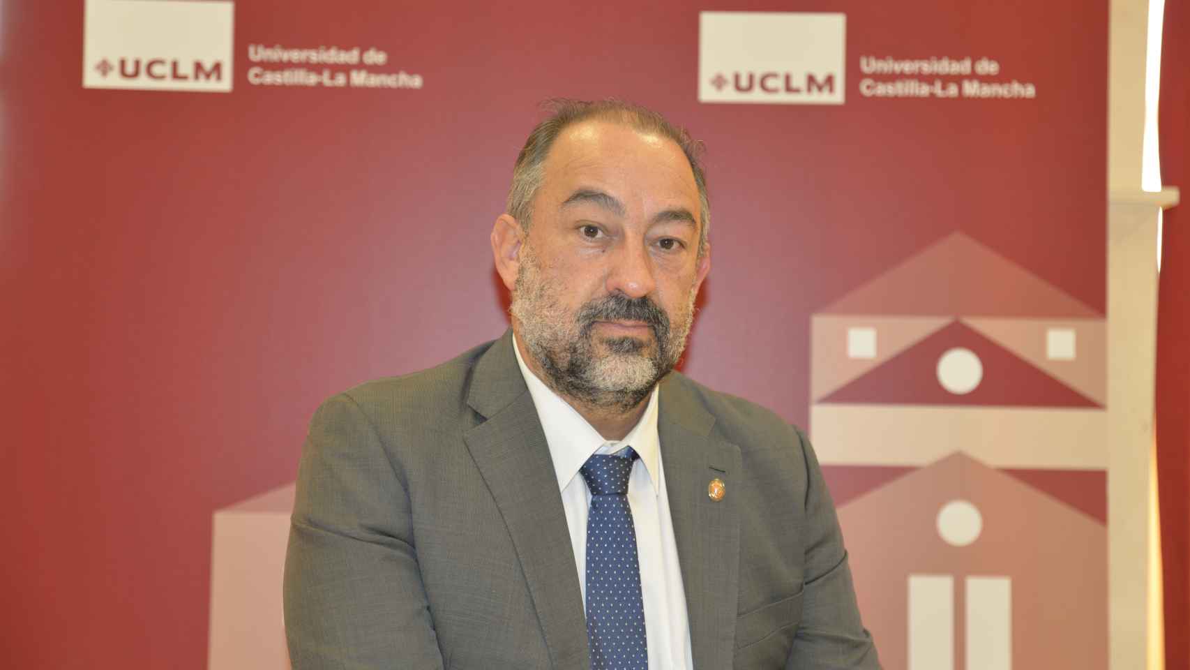 Julián Garde, rector de la UCLM