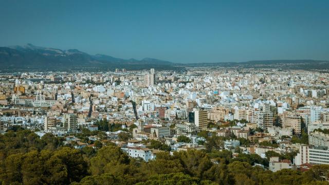 Vista de Palma de Mallorca.