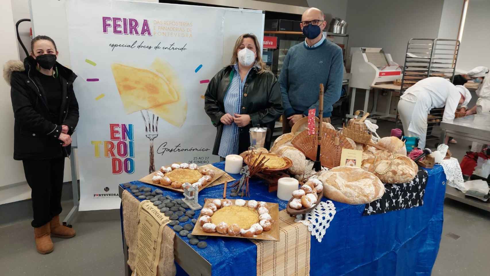 Presentación de la I Feria de las Reposterías y Panaderías de Pontevedra.