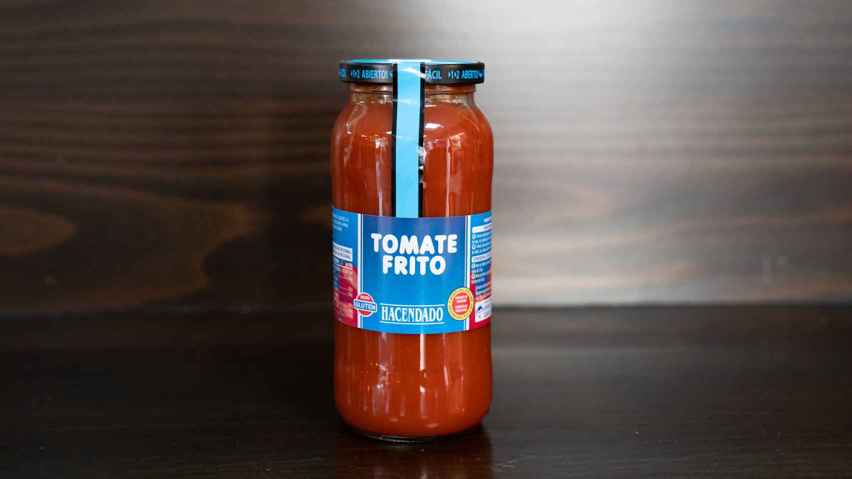 El bote de tomate frito de Hacendado, la marca blanca de Mercadona.