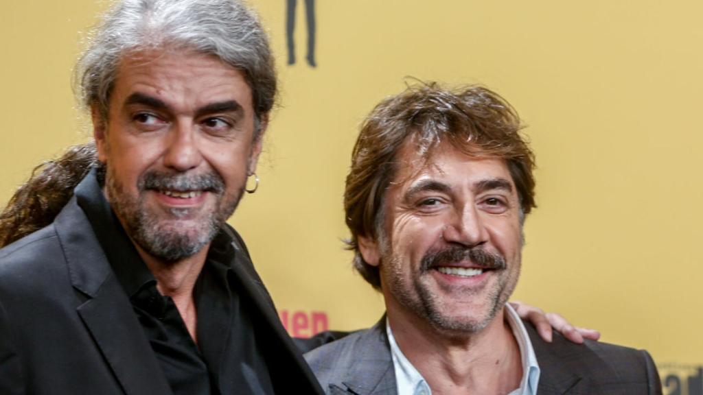 Fernando León de Aranoa y Javier Bardem, director y protagonista de la película, respectivamente.