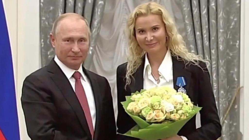 Vladimir Putin y Eteri Tutberidze
