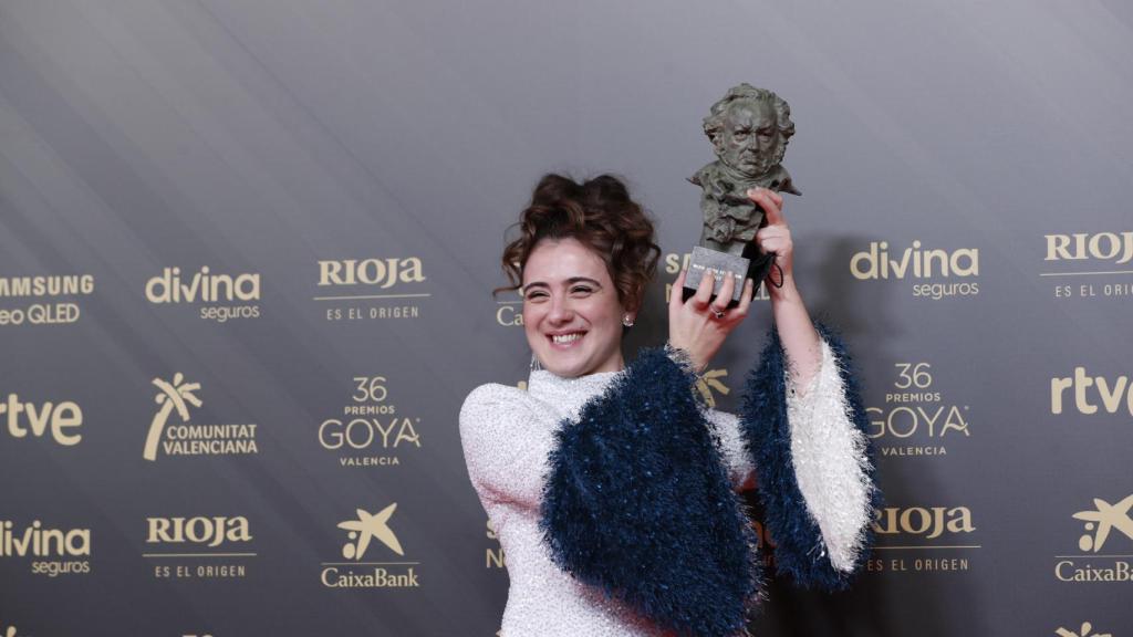 Goya 2022: María Cerezuela gana el Goya a Mejor Actriz Revelación por 'Maixabel'.