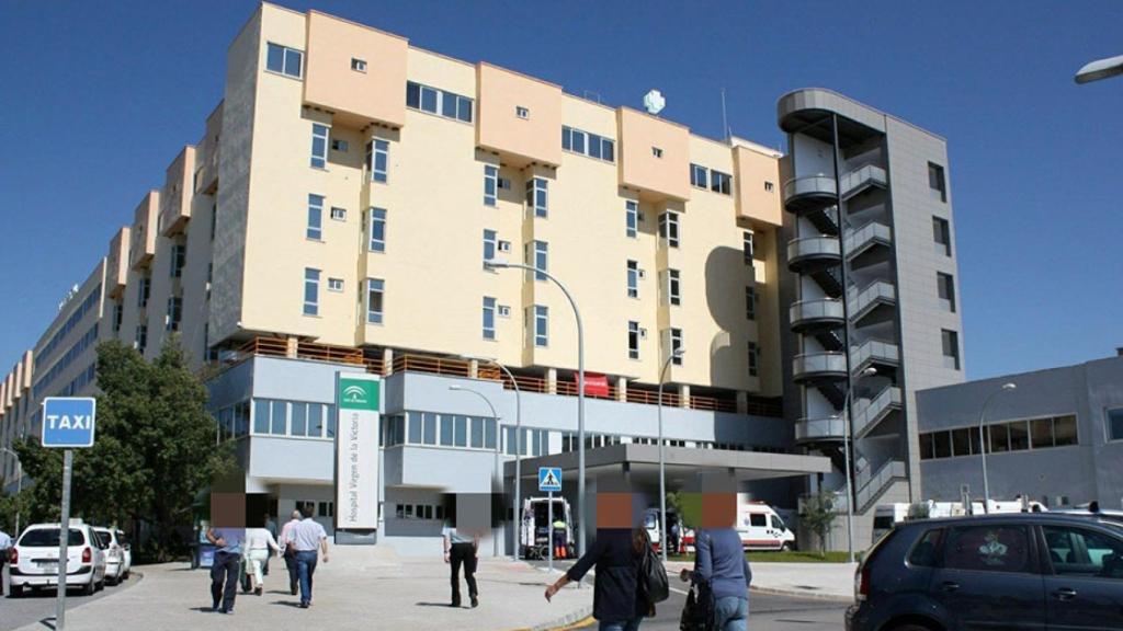 Imagen de la fachada del Hospital Clínico Universitario Málaga.