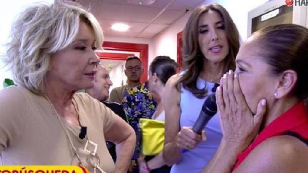 Mila Ximénez e Isabel Pantoja enterraron el hacha de guerra tras la participación de la artista en 'Supervivienters'.