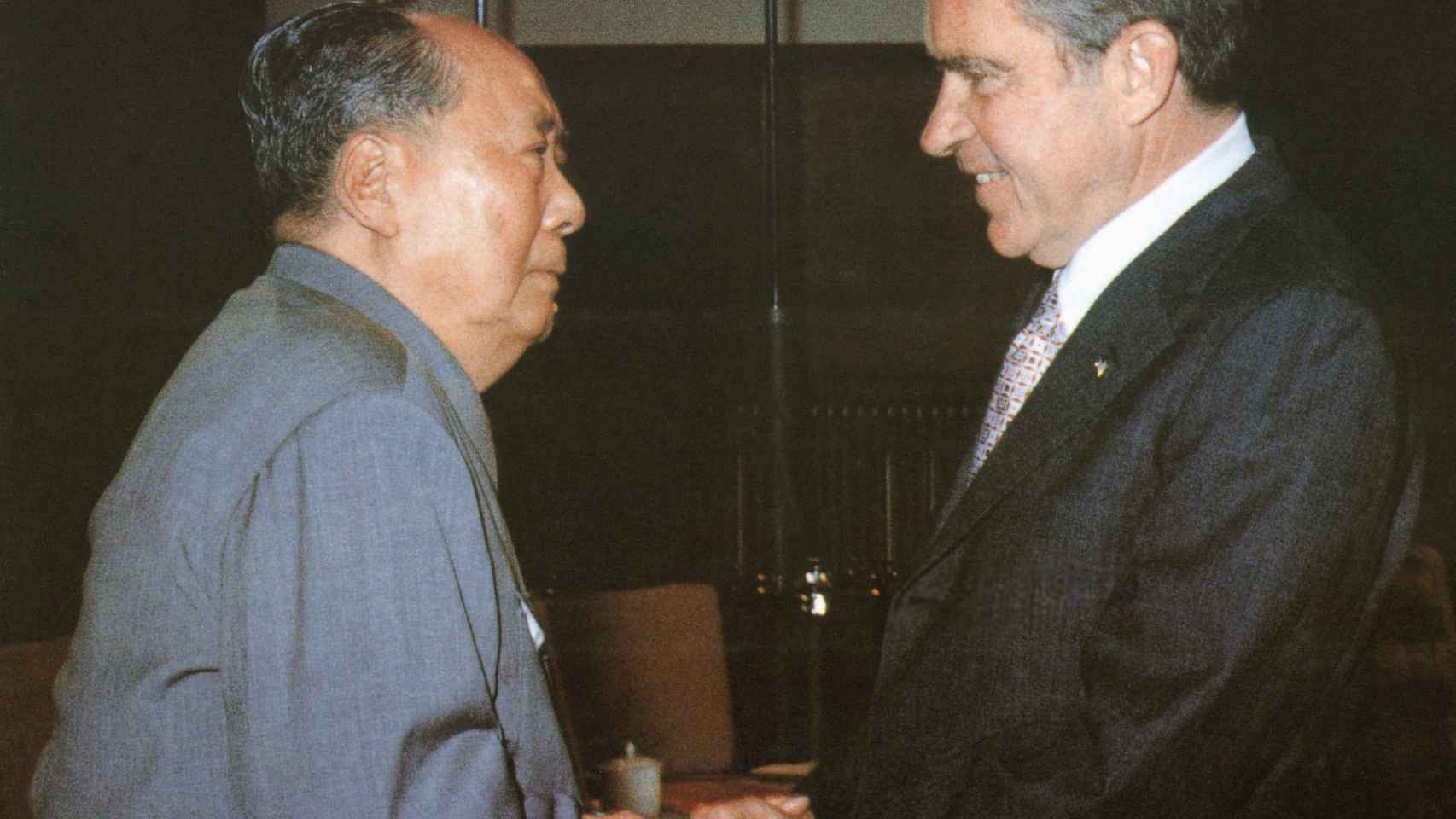 Richard Nixon y Mao Tse Tung