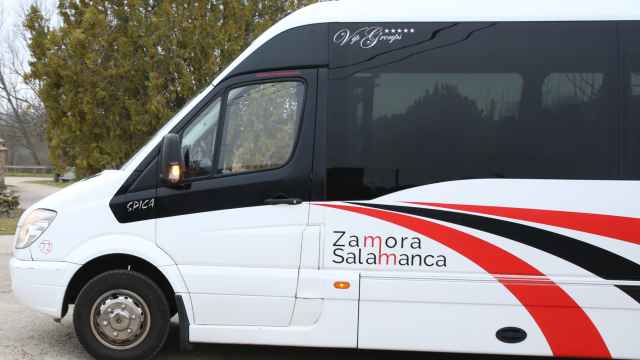 Autobús de la línea Zamora-Salamanca