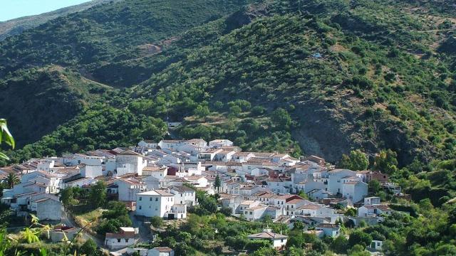 Una imagen del municipio malagueño Jimera de Líbar.