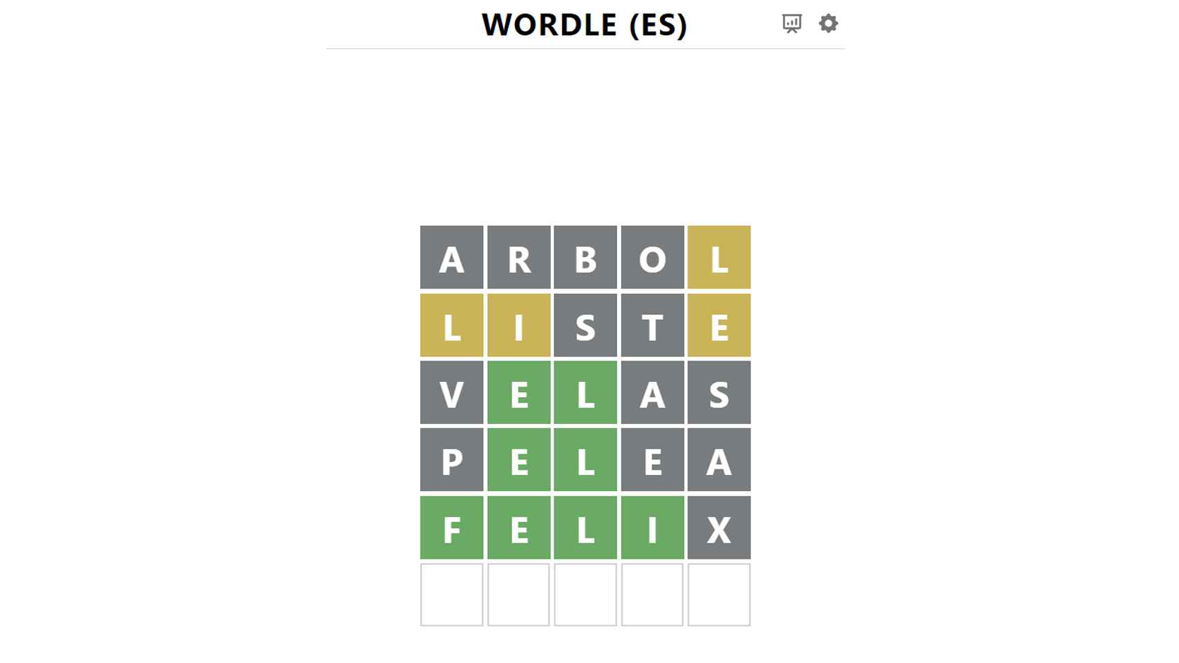 Wordle en Español
