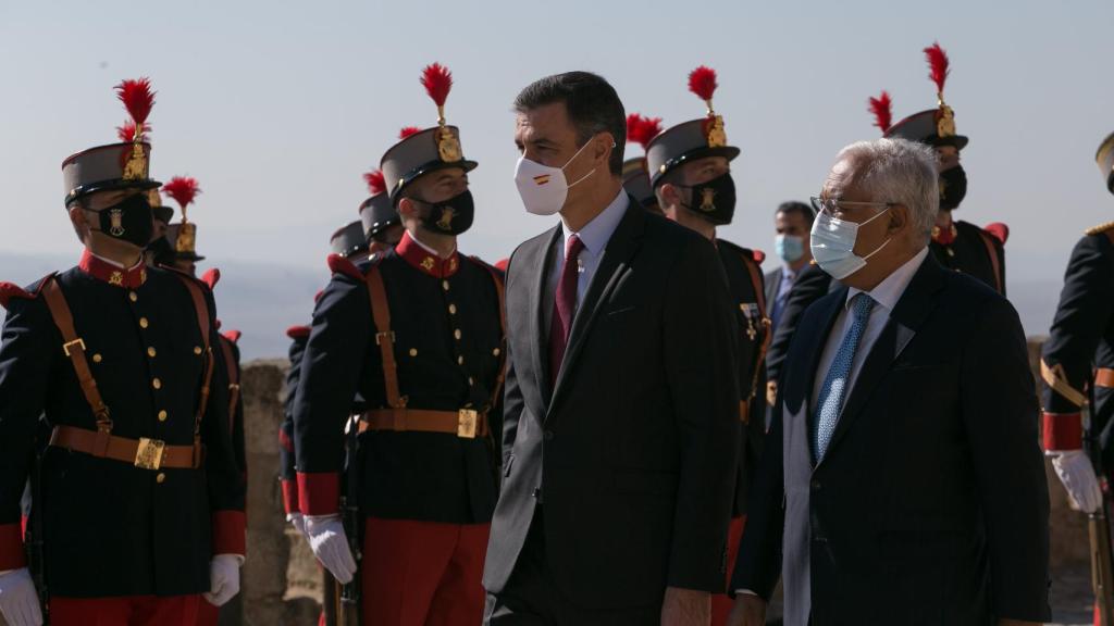 Pedro Sánchez y António Costa, en la última cumbre Hispano-Portuguesa, el pasado mes de octubre.