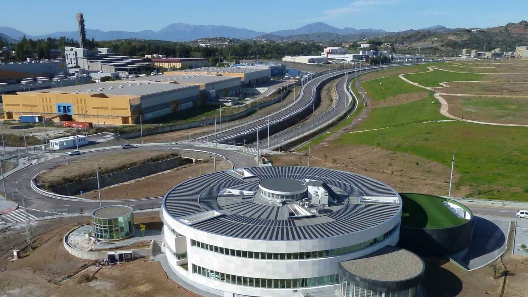 Vista del Málaga TechPark.