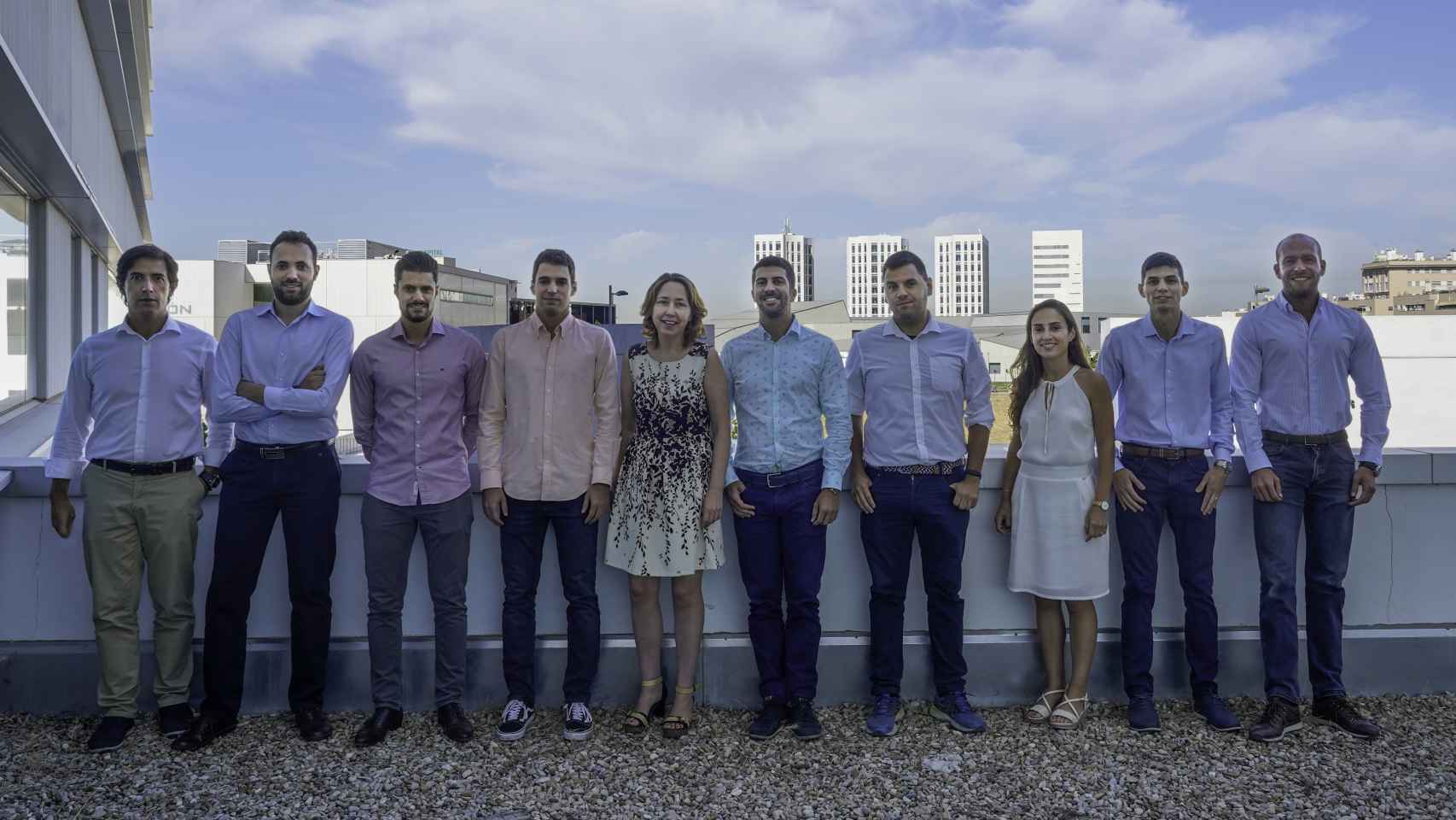 Equipo humano que conforma la startup Regemat 3D con sede en Granada.