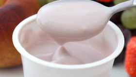 Un yogur de fresa.