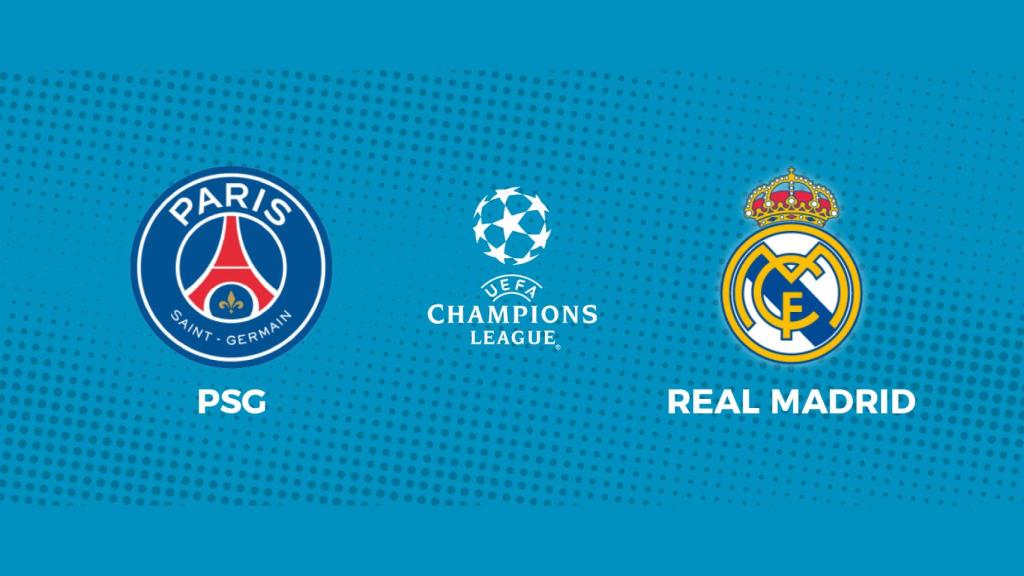 Cartel del PSG - Real Madrid