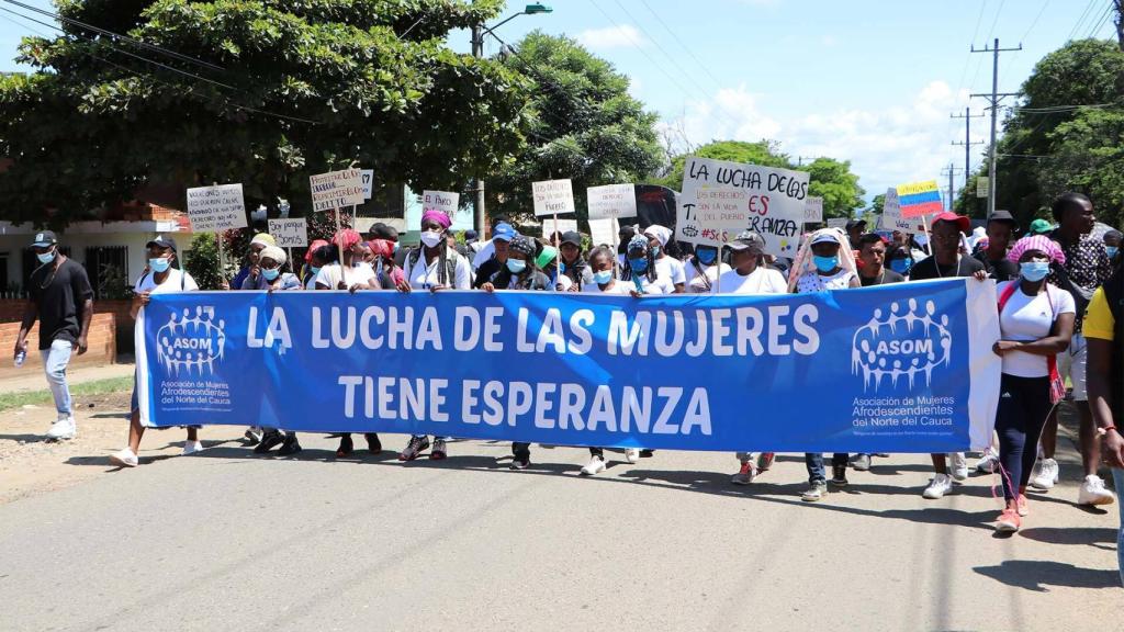 Mujeres de ASOM.