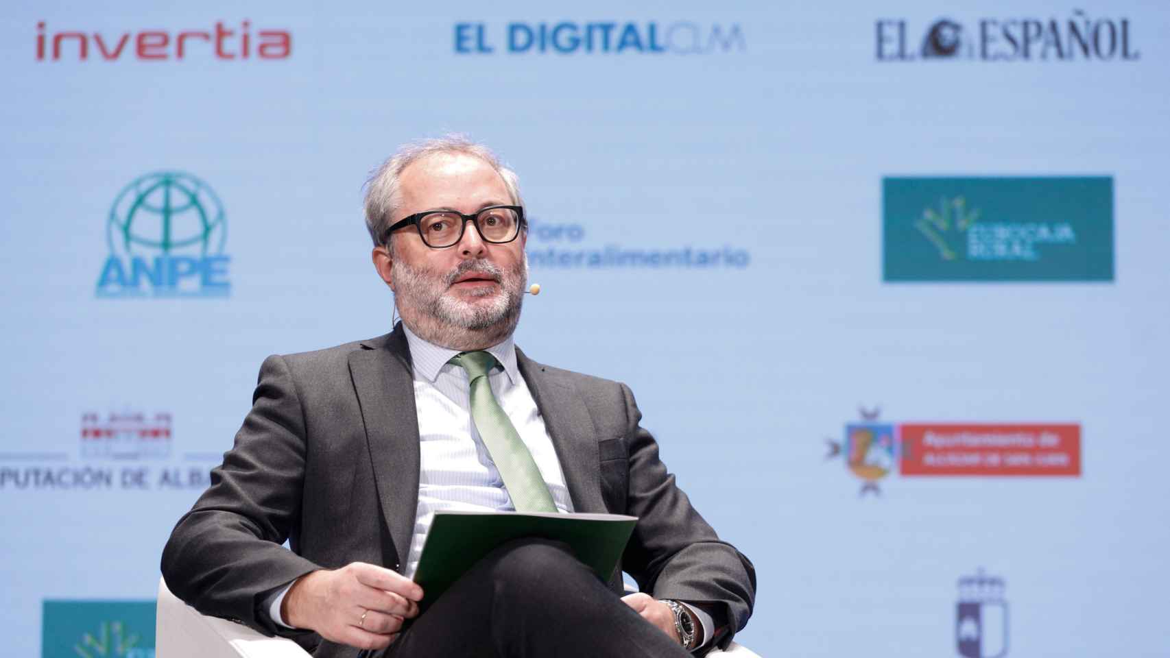 Julio Castro, CEO de Iberdrola Renovables Europa Sur, en la primera jornada del Foro Económico Español 'Castilla-La Mancha: logros y desafíos'.