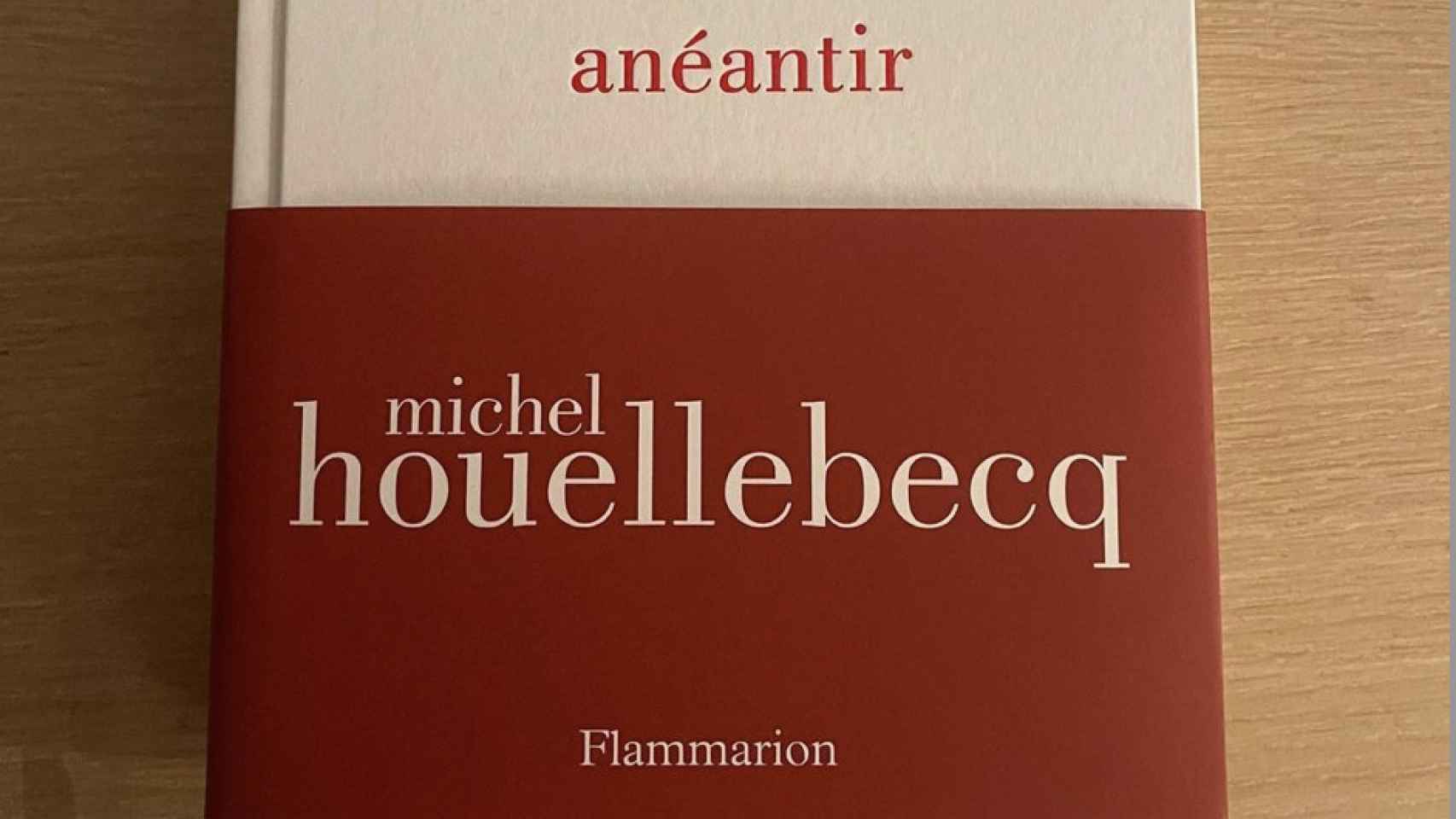 Anéantir, la nueva novela de Houellebecq.