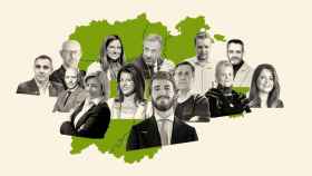 Los 13 procuradores electos a las Cortes de Castilla y León el pasado 13-F.