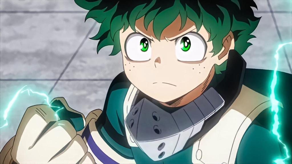 El protagonista de 'My Hero Academia'.