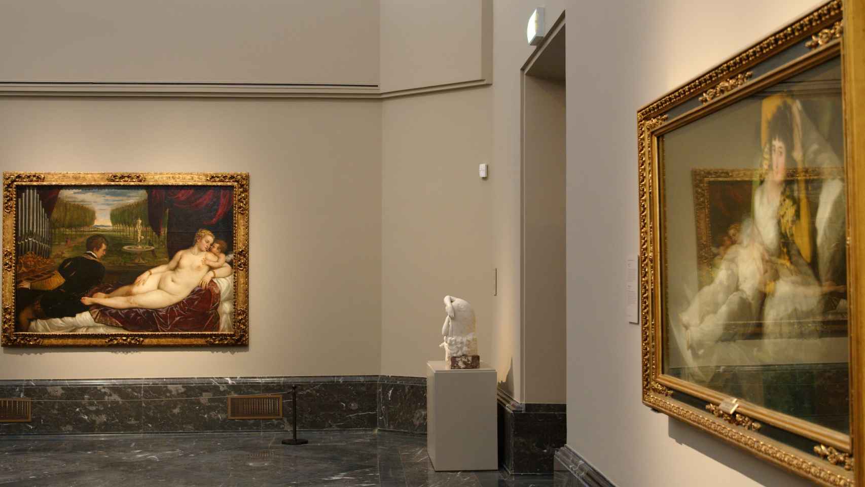 Imagen de la nueva disposición de las obras de Goya en el Museo del Prado