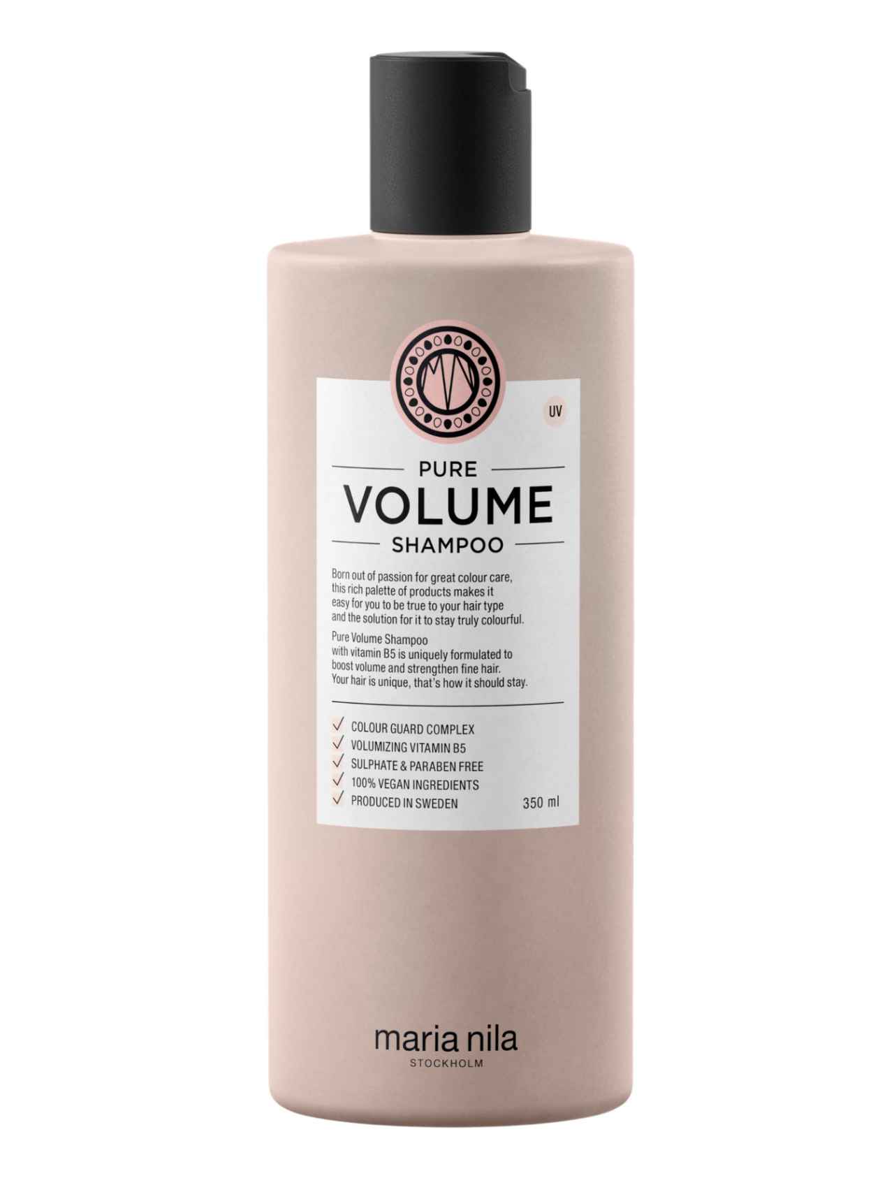 Pure volume shampoo.