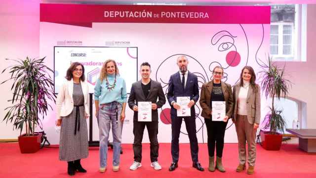 Entrega de premios del concurso Desenvolvemento.