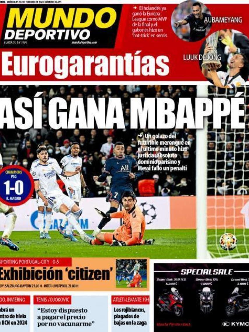 Portada Mundo Deportivo