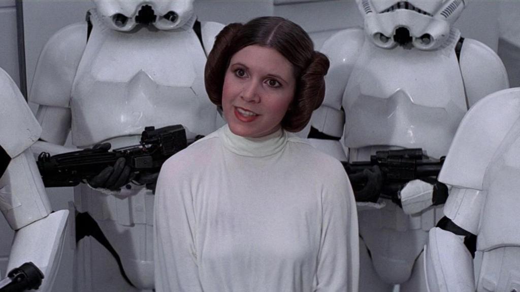 La Princesa Leia en 'Star Wars'.