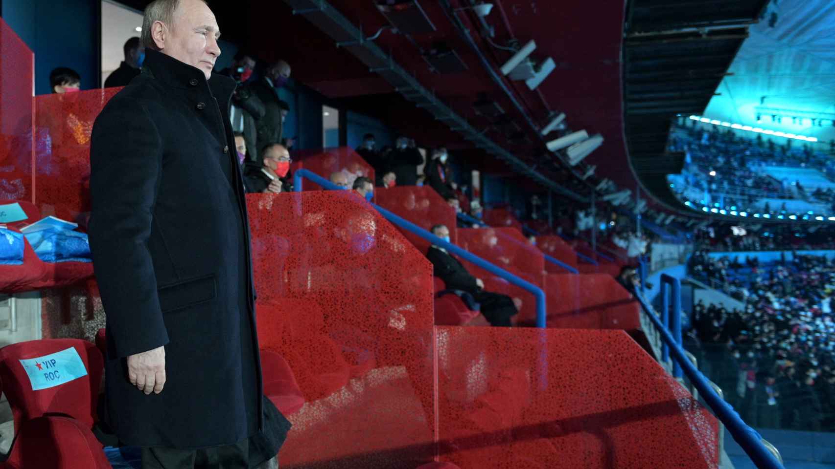 Vladimir Putin, durante los Juegos Olímpicos de Pekín 2022.