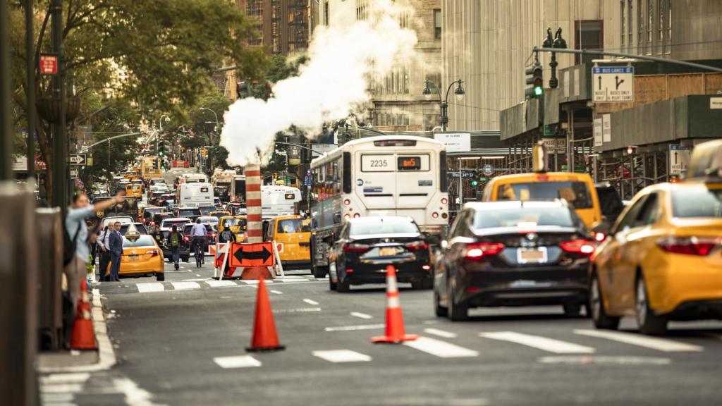 Contaminación acústica en la ciudad.