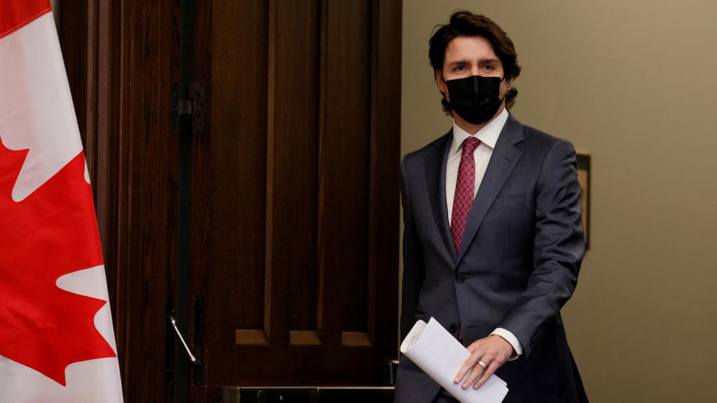 El primer ministro canadiense, Justin Trudeau, este martes en Ottawa.