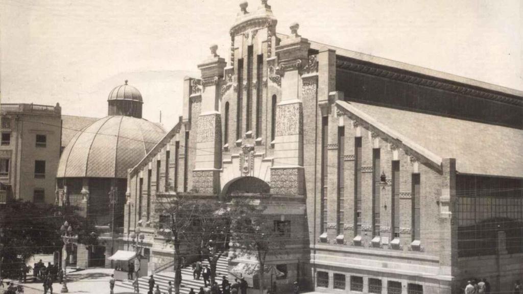 El Mercado Central de Alicante, en 1931.