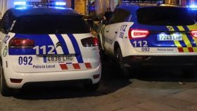 Imagen de vehículos de la Policia Local de Burgos