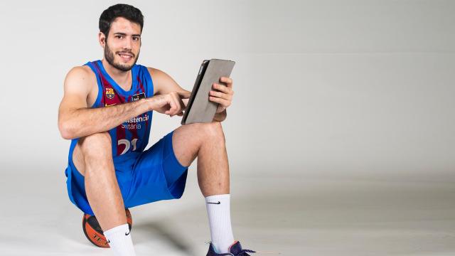 Álex Abrines, jugador del FC Barcelona de baloncesto