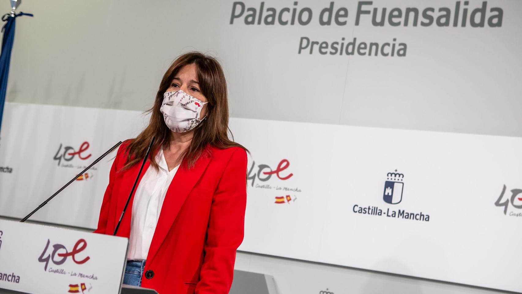 Blanca Fernández, consejera de Igualdad y portavoz del Gobierno de Castilla-La Mancha. Foto: JCCM / David Esteban